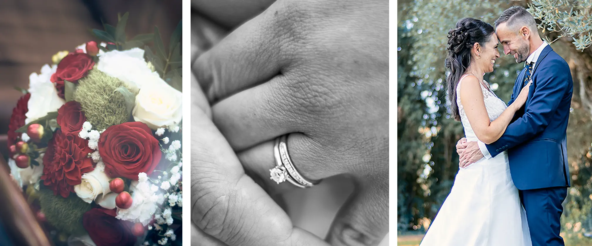 montage de photos de mariage